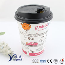 12 onzas reciclado aislados Singel Wall Hot Paper Cup